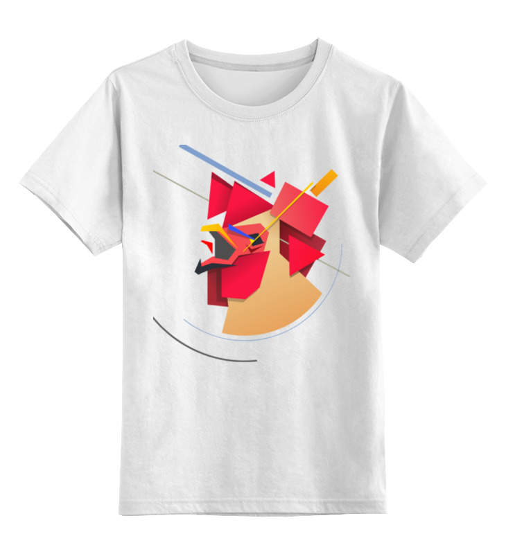 Printio Детская футболка классическая унисекс Suprematic cock фаллос realistic cock