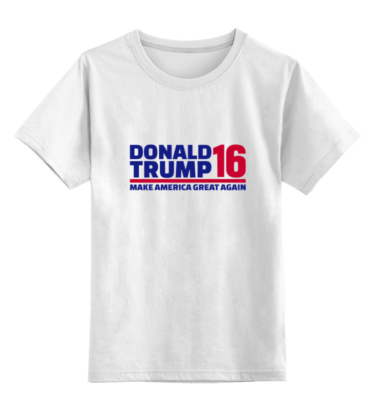 Printio Детская футболка классическая унисекс Trump - america great