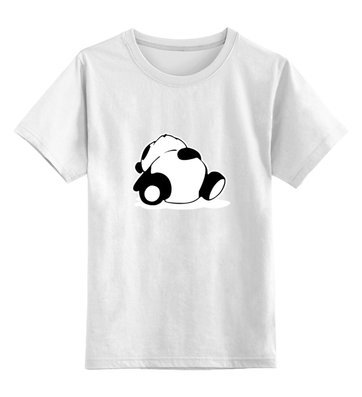 Printio Детская футболка классическая унисекс Спящая панда