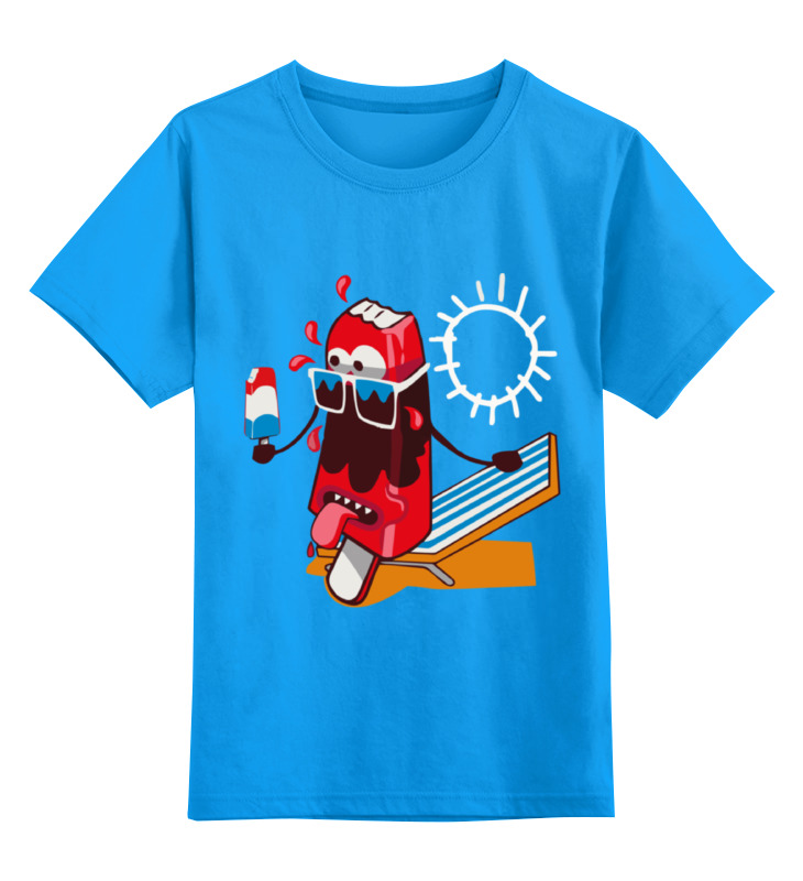 Printio Детская футболка классическая унисекс ice cream