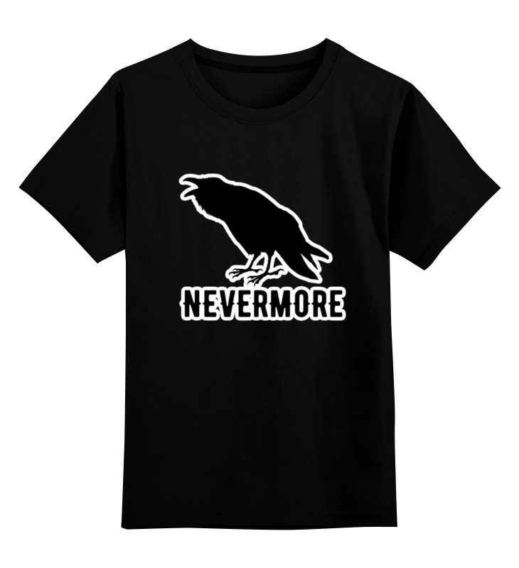 цена Printio Детская футболка классическая унисекс Nevermore
