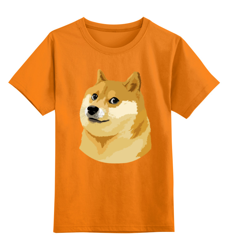 цена Printio Детская футболка классическая унисекс Doge doge