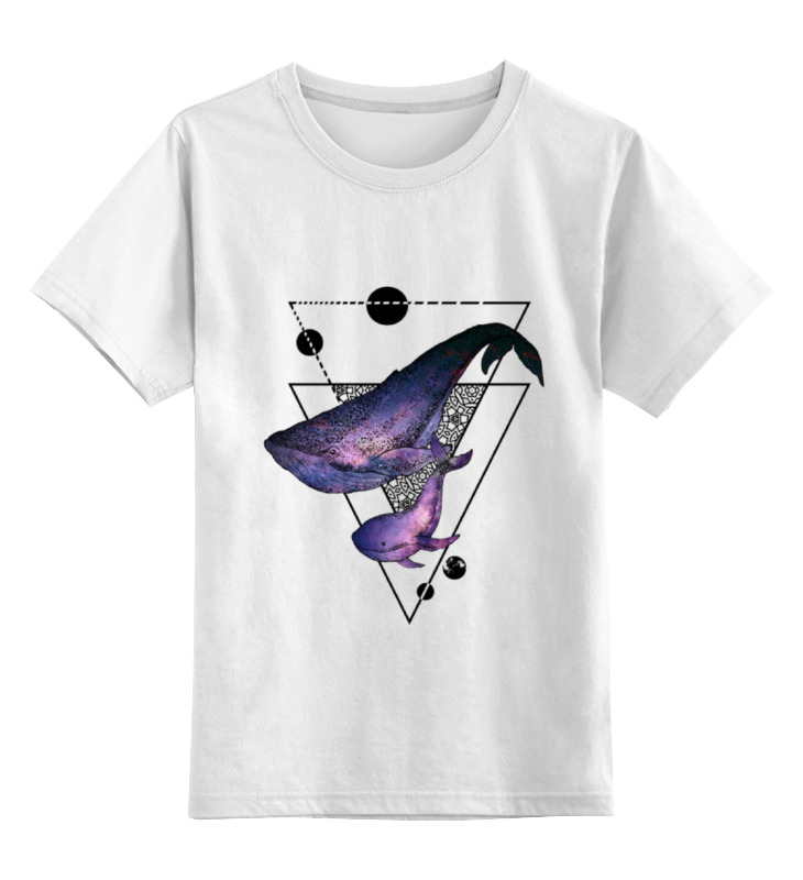 Printio Детская футболка классическая унисекс Путешествие в глубины океана путешествие в глубины океана 2011290 s белый