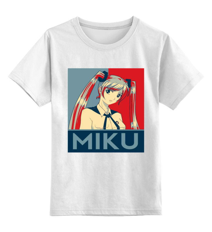 Printio Детская футболка классическая унисекс Мику anime hero printio детская футболка классическая унисекс хацунэ мику