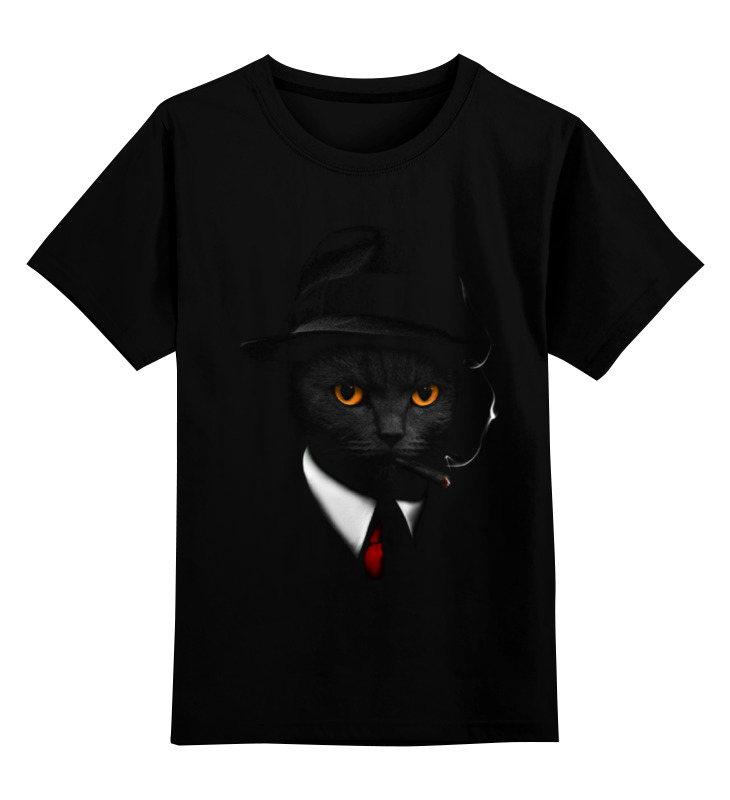 Printio Детская футболка классическая унисекс Агент кот