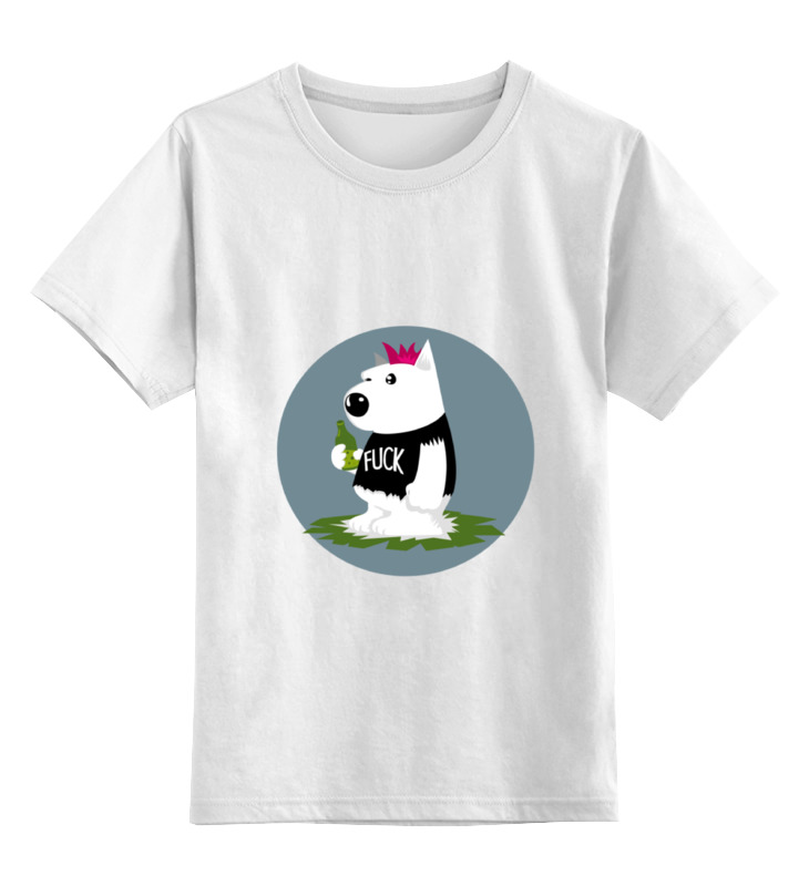 Printio Детская футболка классическая унисекс Bad dog