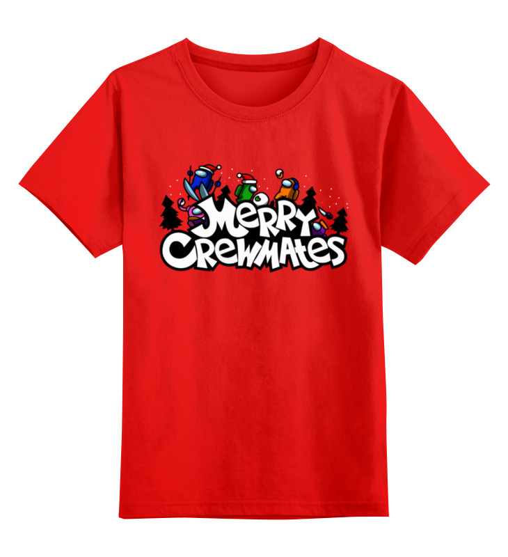 цена Printio Детская футболка классическая унисекс Merry crewmates