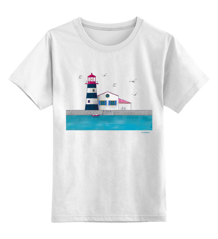 Printio Детская футболка классическая унисекс Lighthouse