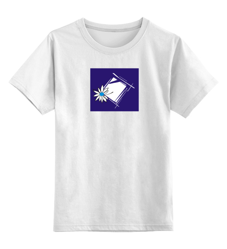 Printio Детская футболка классическая унисекс Ромашка в рам