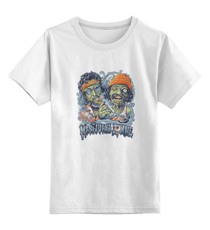 Printio Детская футболка классическая унисекс Зомби хипстеры зомби хипстеры 736282 s белый