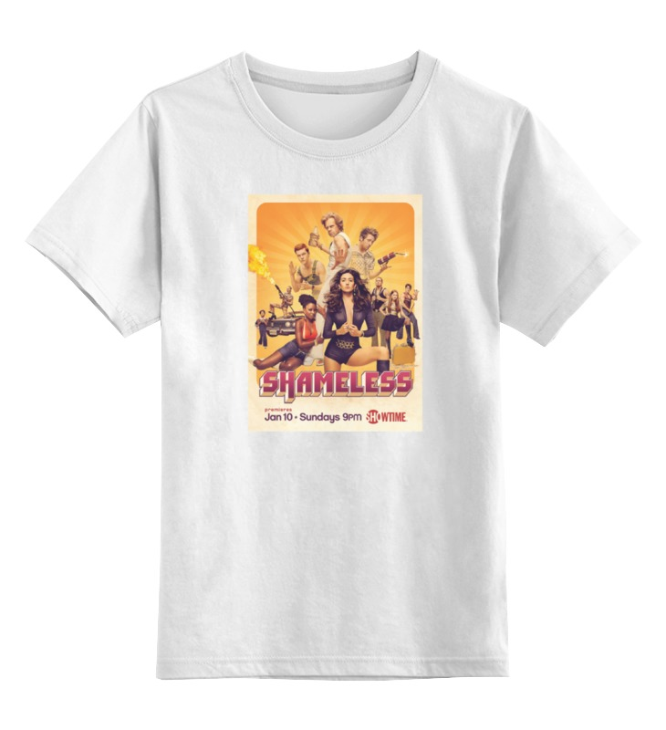 цена Printio Детская футболка классическая унисекс Shameless | бесстыдники