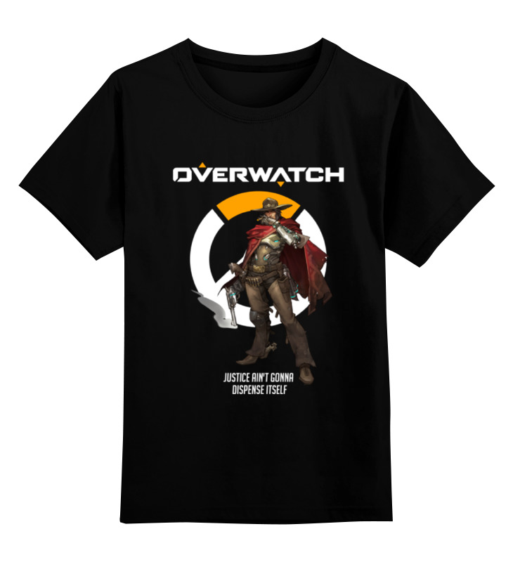 Printio Детская футболка классическая унисекс Overwatch. маккри printio футболка классическая overwatch маккри