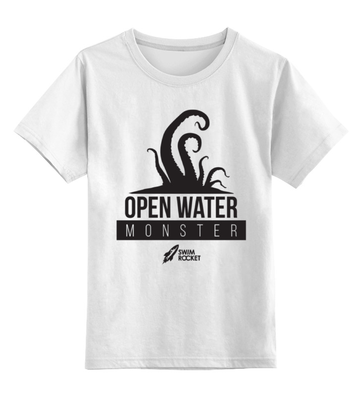 Printio Детская футболка классическая унисекс Open water monster