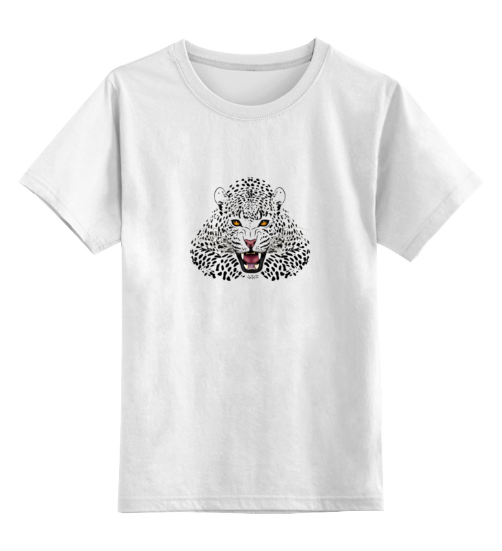 Printio Детская футболка классическая унисекс Леопард