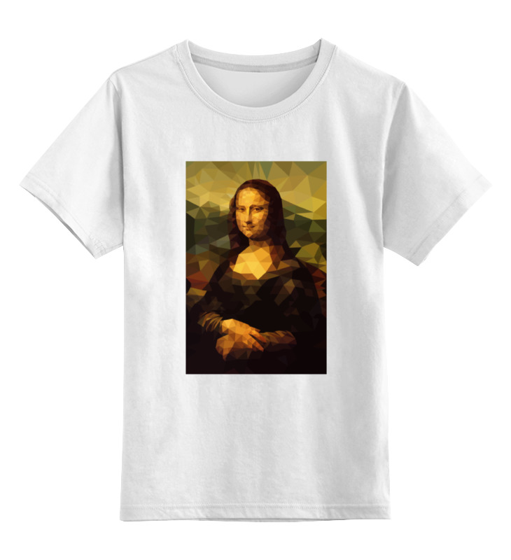 цена Printio Детская футболка классическая унисекс Мона лиза (mona lisa)