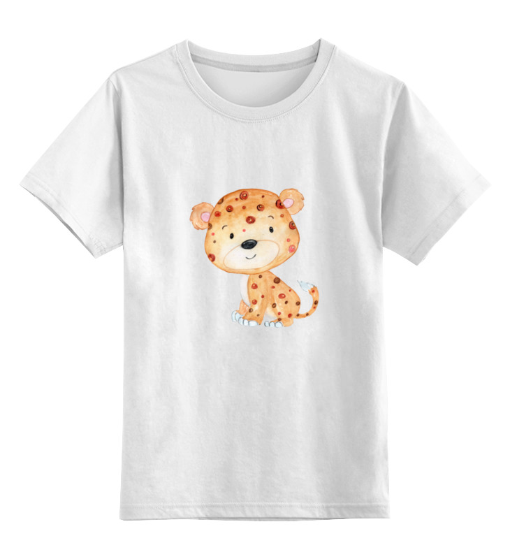 Printio Детская футболка классическая унисекс Леопард printio детская футболка классическая унисекс леопард