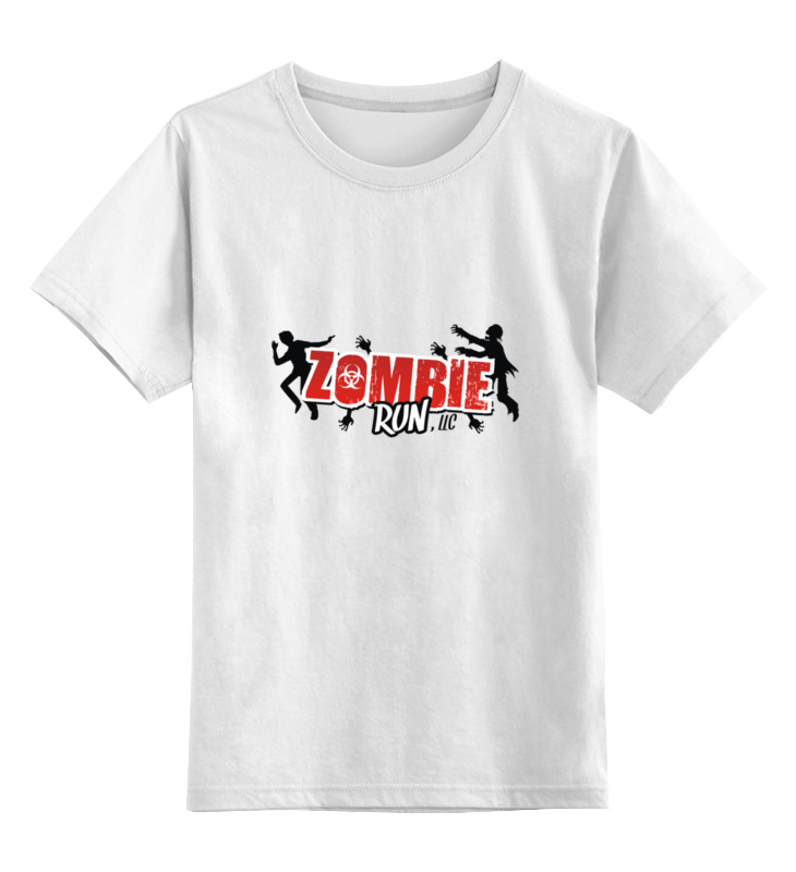 Printio Детская футболка классическая унисекс Zombie run