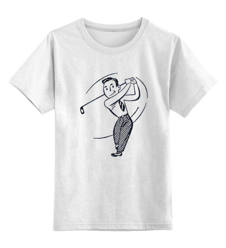 Printio Детская футболка классическая унисекс Keep calm and play golf