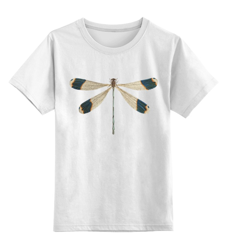 цена Printio Детская футболка классическая унисекс Стрекоза