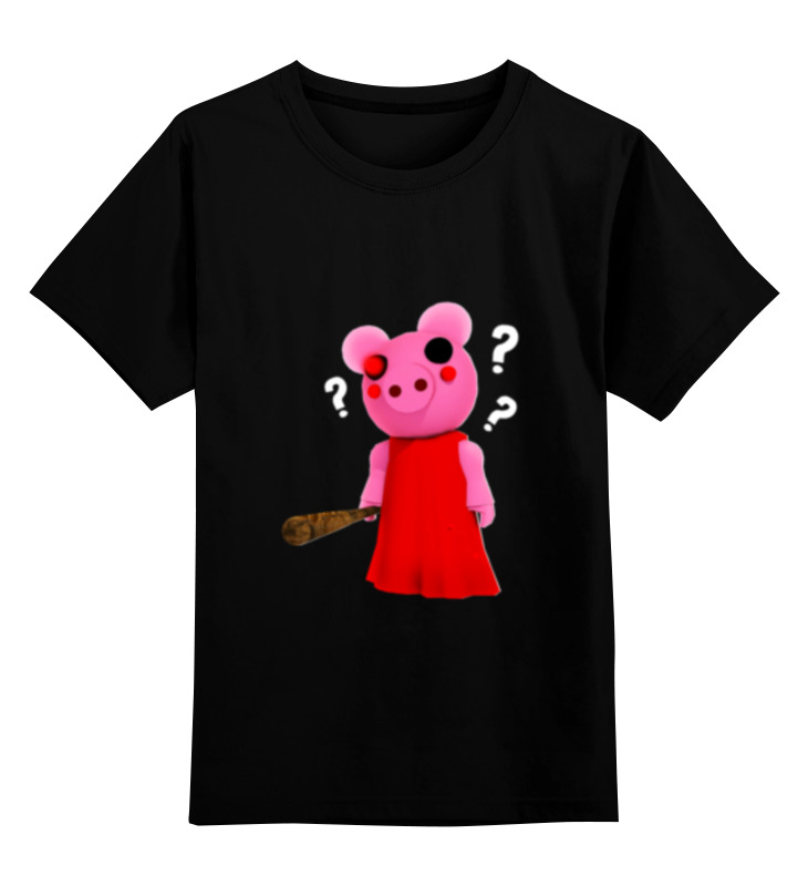 Printio Детская футболка классическая унисекс Roblox piggy - свинка пигги printio детская футболка классическая унисекс roblox piggy свинка пигги