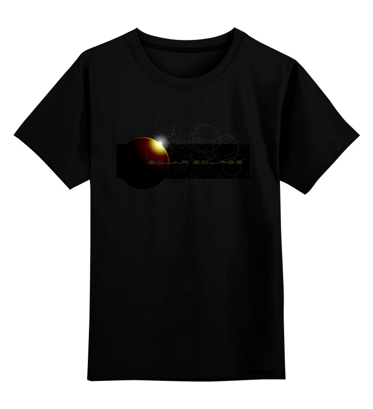 Printio Детская футболка классическая унисекс Затмение солнца.