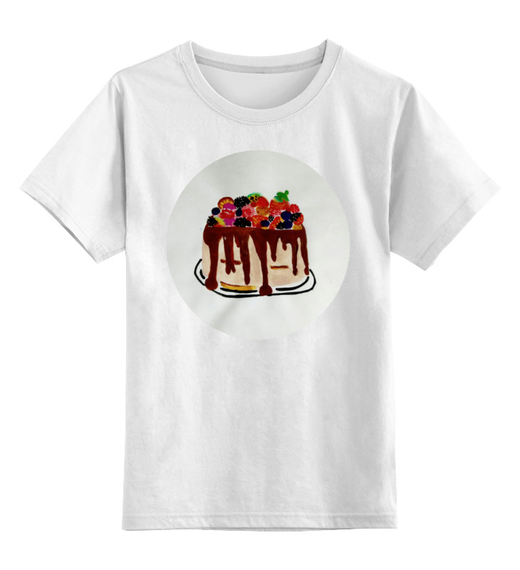Printio Детская футболка классическая унисекс Тортик printio детская футболка классическая унисекс вкусный тортик