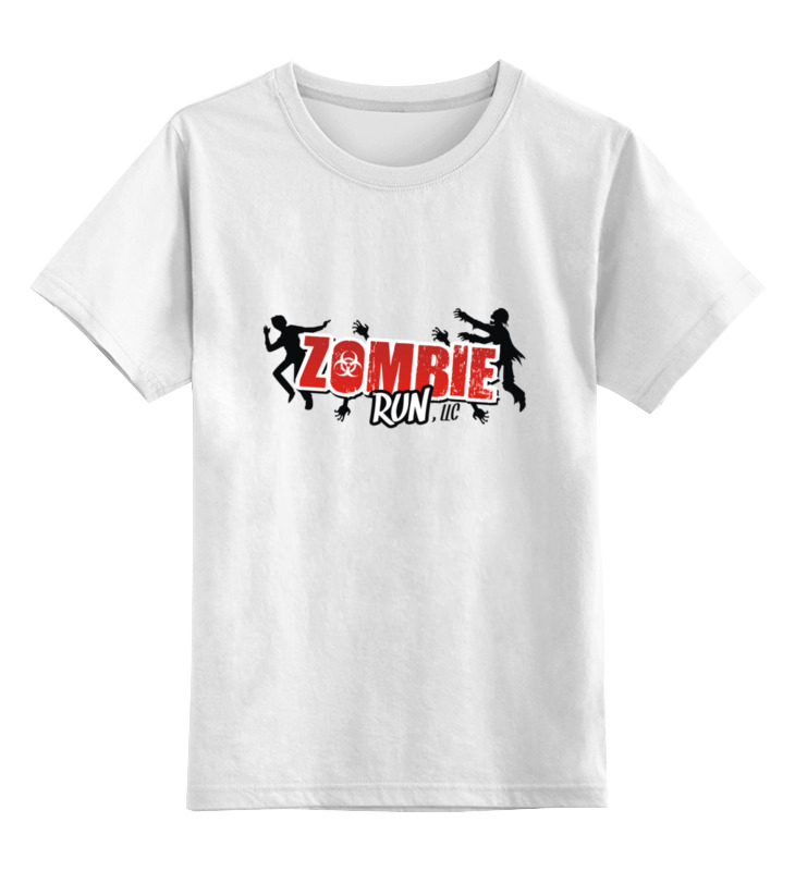 Printio Детская футболка классическая унисекс Zombie run