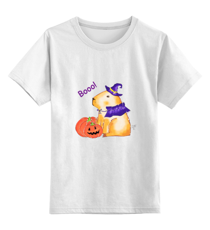 Printio Детская футболка классическая унисекс Trick-or-treat детская футболка капибара плавает в пруду 116 белый