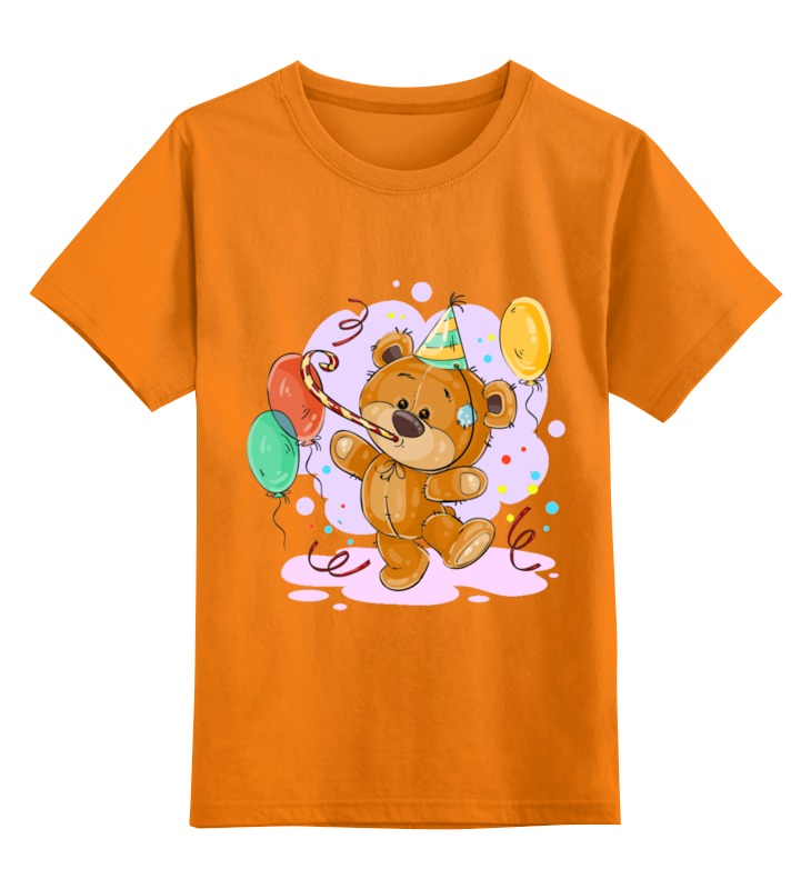Printio Детская футболка классическая унисекс Мишка тэдди детская футболка мишка с бочкой мёда 128 синий