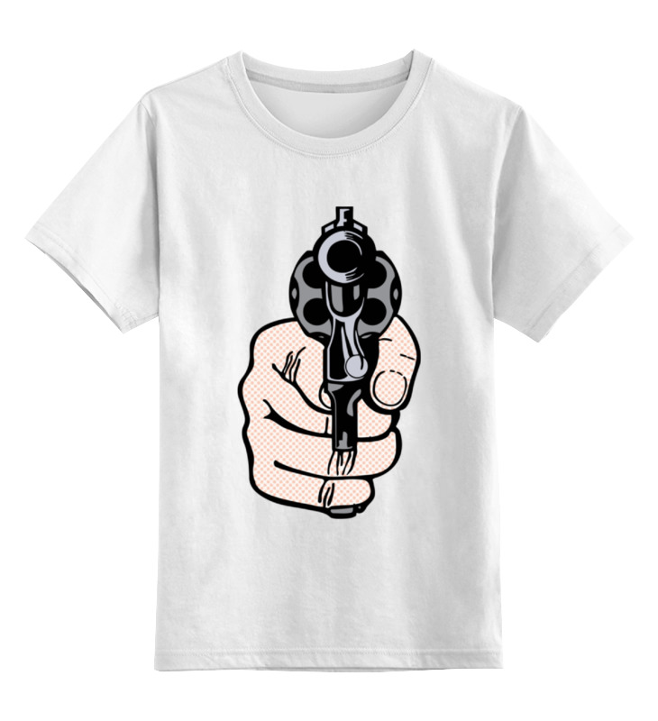 Printio Детская футболка классическая унисекс Рука с пистолетом
