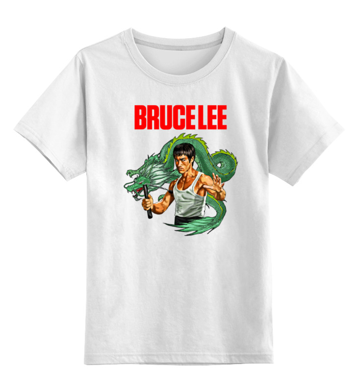 printio детская футболка классическая унисекс bruce lee Printio Детская футболка классическая унисекс Bruce lee