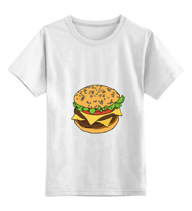 Printio Детская футболка классическая унисекс Гамбургер