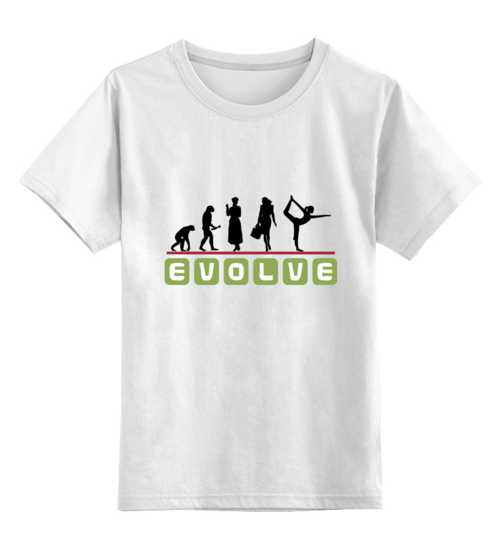 Printio Детская футболка классическая унисекс Эволюция printio детская футболка классическая унисекс эволюция сквиртла