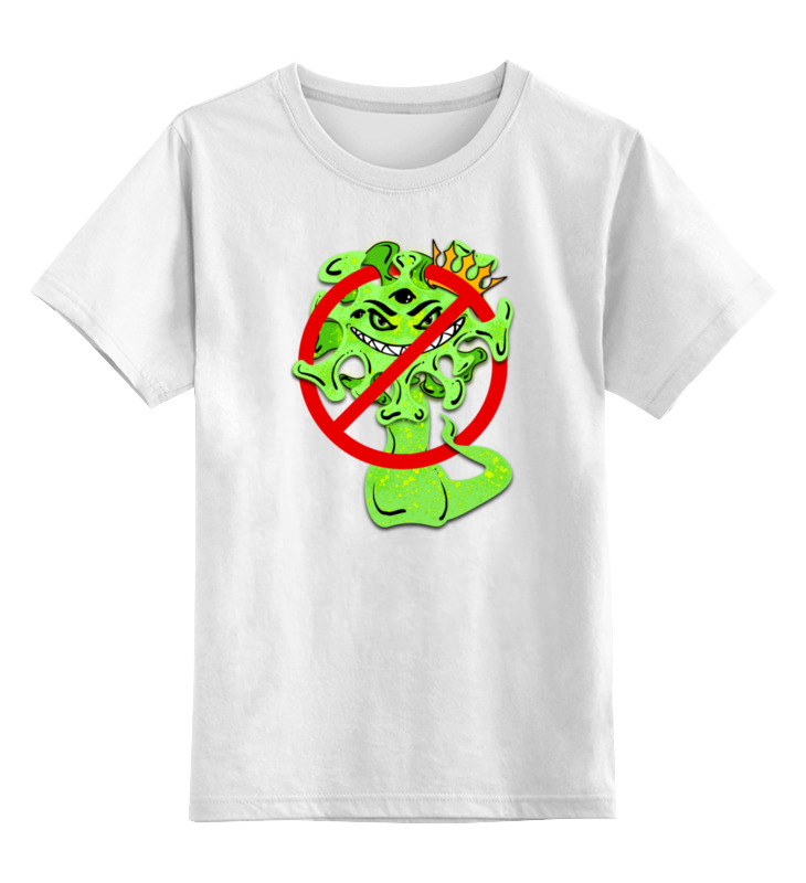 Printio Детская футболка классическая унисекс Стоп вирус