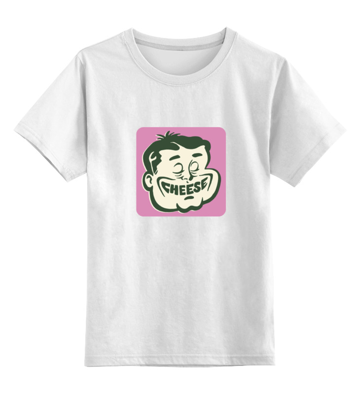 цена Printio Детская футболка классическая унисекс Cheesy smile