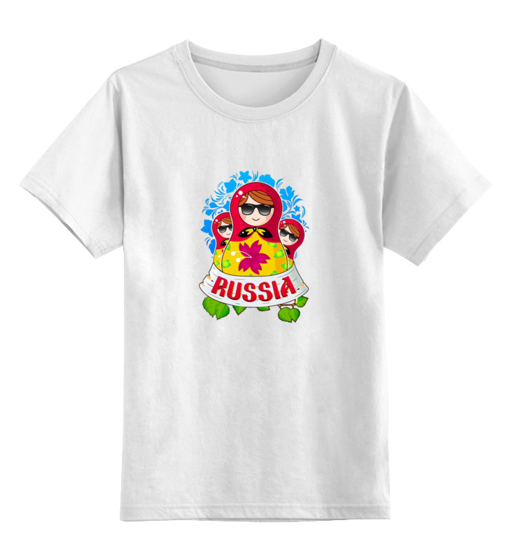 Printio Детская футболка классическая унисекс Матрешка