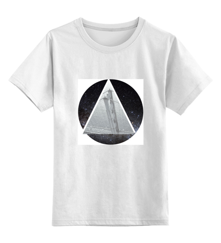 Printio Детская футболка классическая унисекс Абстракция треугольник