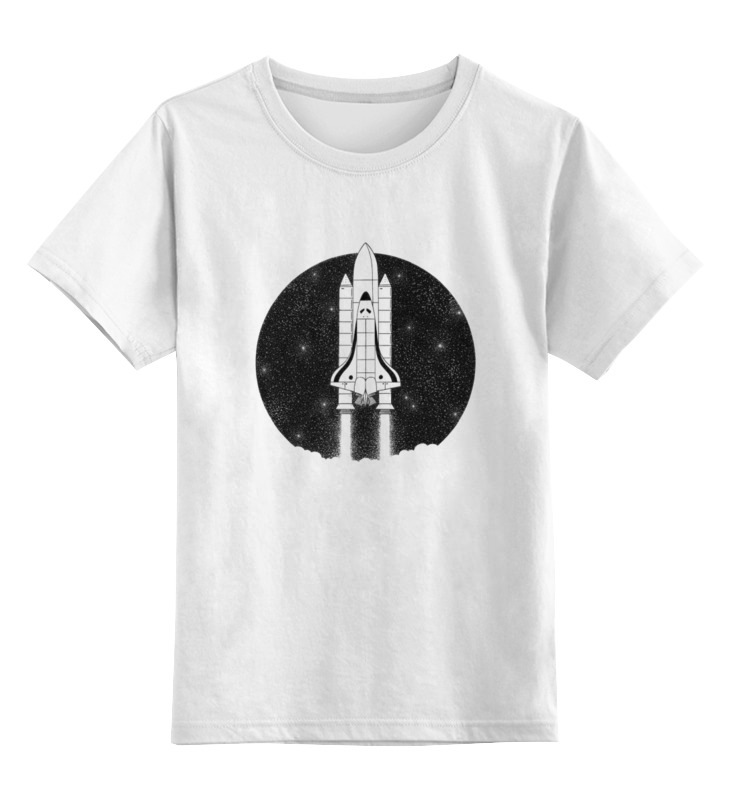 Printio Детская футболка классическая унисекс Космос ракета
