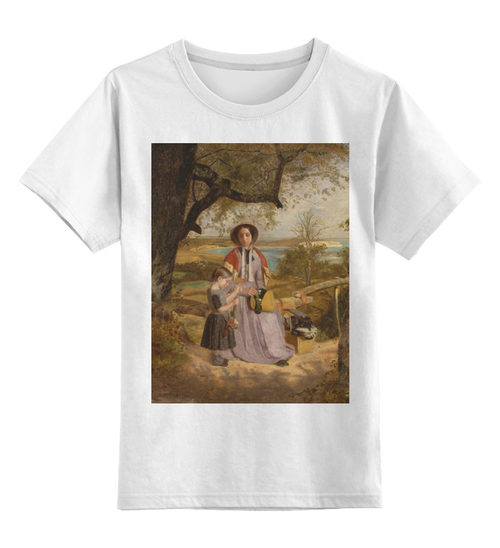 Printio Детская футболка классическая унисекс Мать и дитя (джеймс коллинсон)