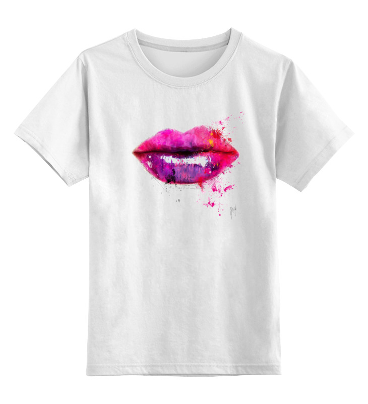 Printio Детская футболка классическая унисекс Губы / lips patrice murciano губы lips patrice murciano 1119017 s белый