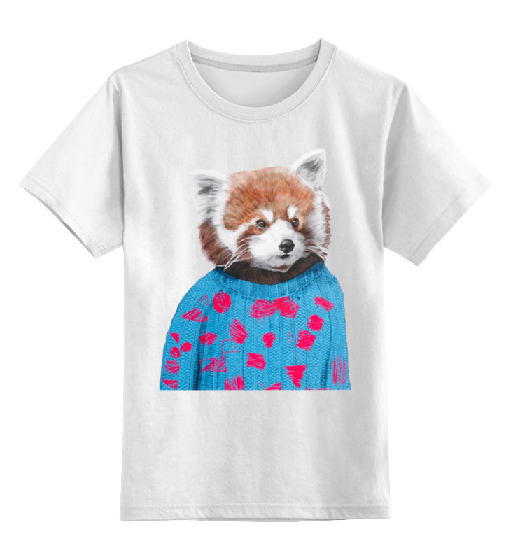 Printio Детская футболка классическая унисекс Красная панда