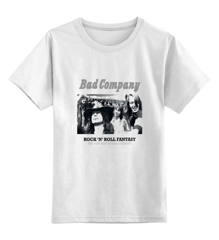 Printio Детская футболка классическая унисекс Группа bad company