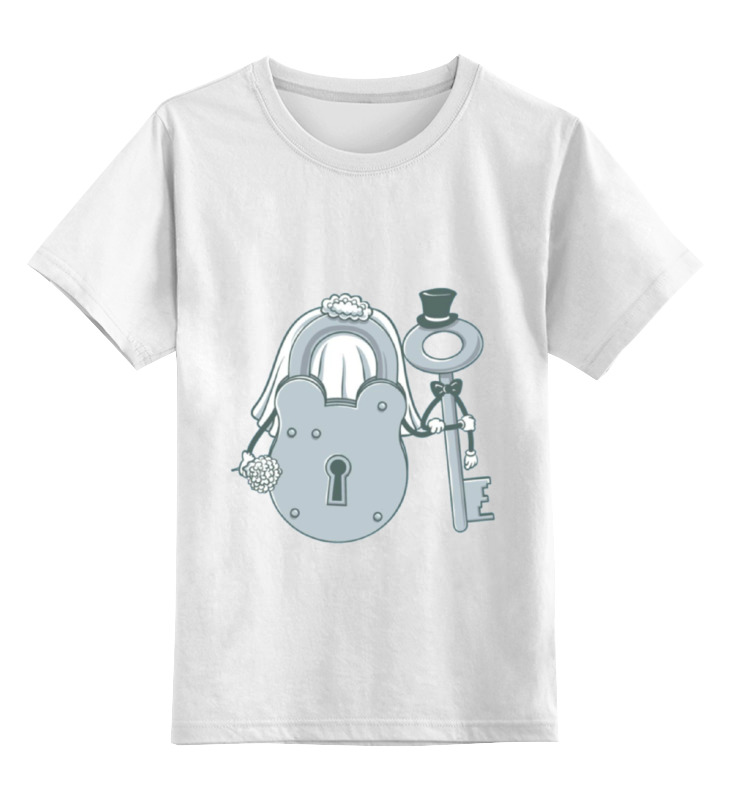 Printio Детская футболка классическая унисекс Жених и невеста