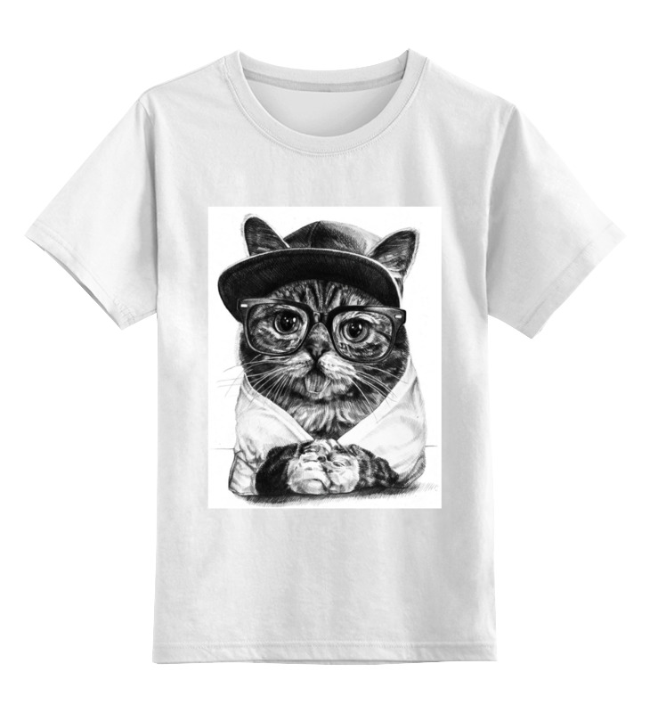 Printio Детская футболка классическая унисекс Котенок printio детская футболка классическая унисекс котенок