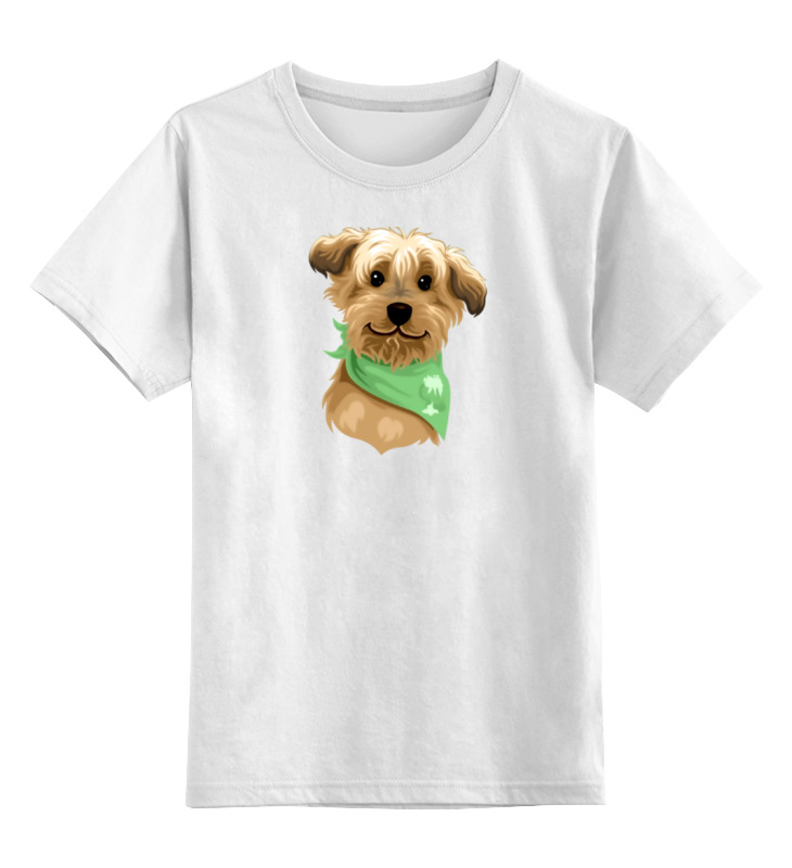 printio детская футболка классическая унисекс милый пёсик Printio Детская футболка классическая унисекс Милый пёсик