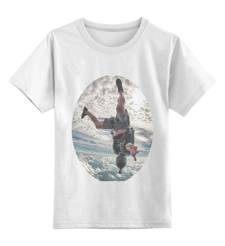 цена Printio Детская футболка классическая унисекс Touch the sky