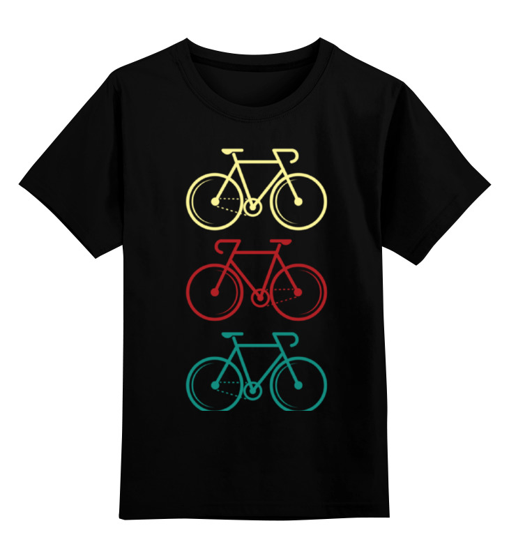Printio Детская футболка классическая унисекс Велосипеды