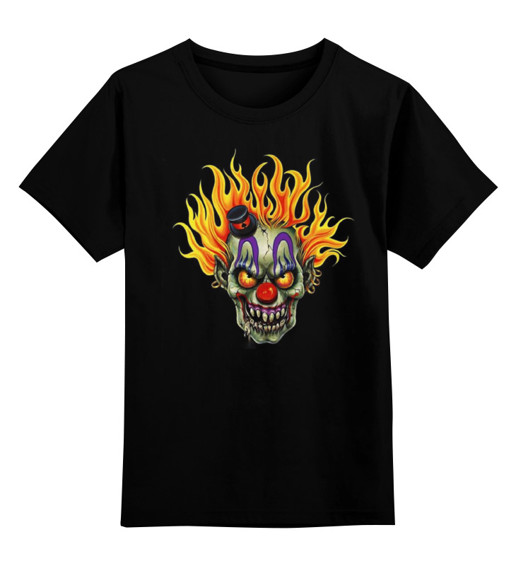 Printio Детская футболка классическая унисекс Evil clown