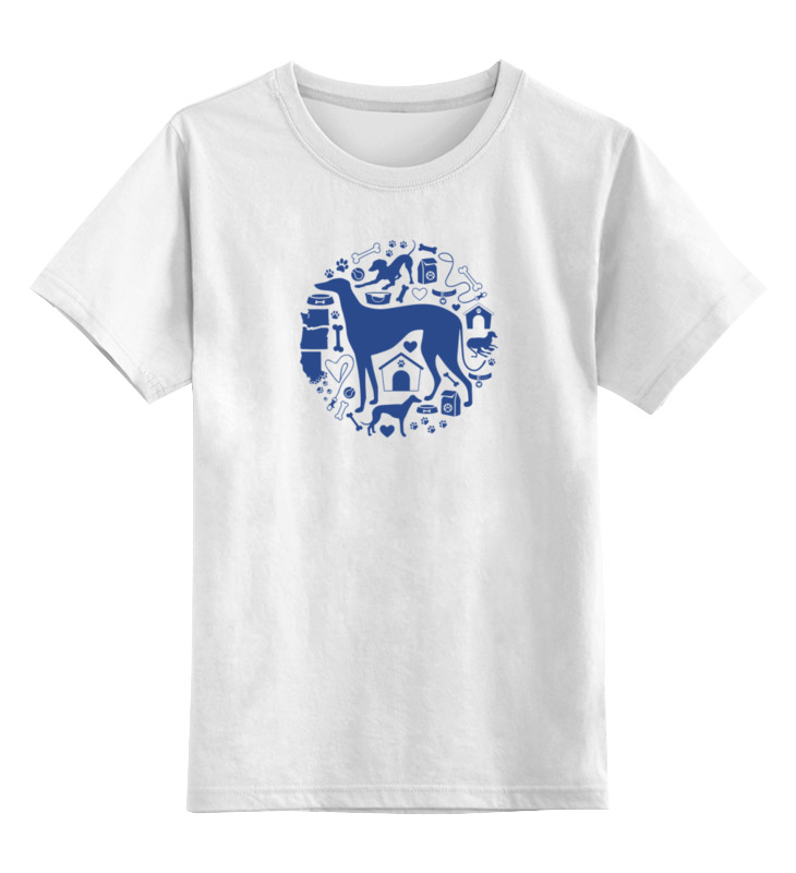 Printio Детская футболка классическая унисекс Собаки printio детская футболка классическая унисекс след собаки