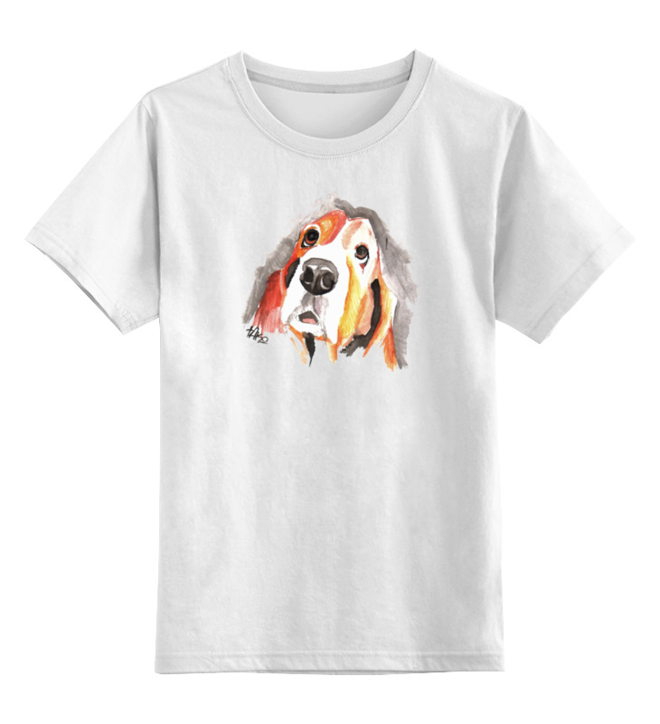 Printio Детская футболка классическая унисекс Футболка с собачкой